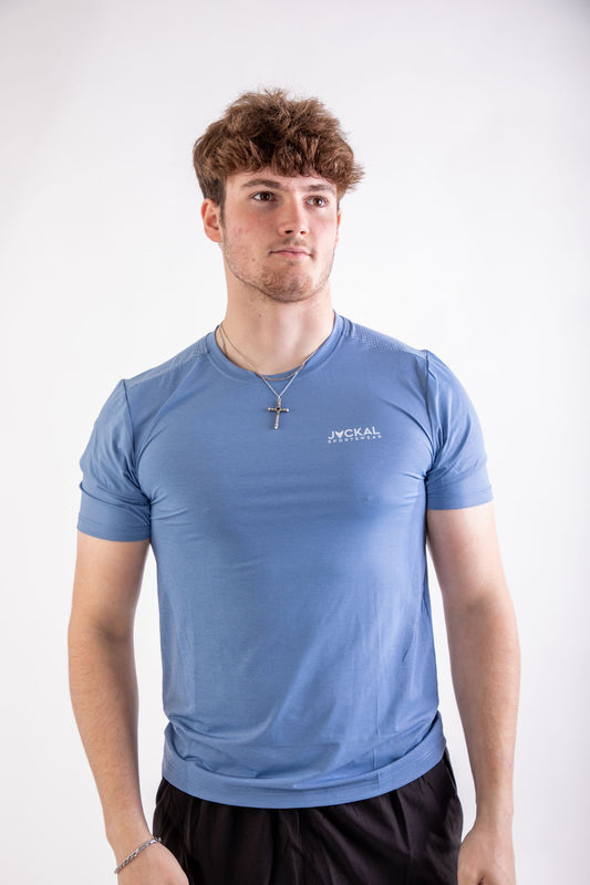 Jackal Sportswear - Blue Essential Dry Fit T-Shirt
