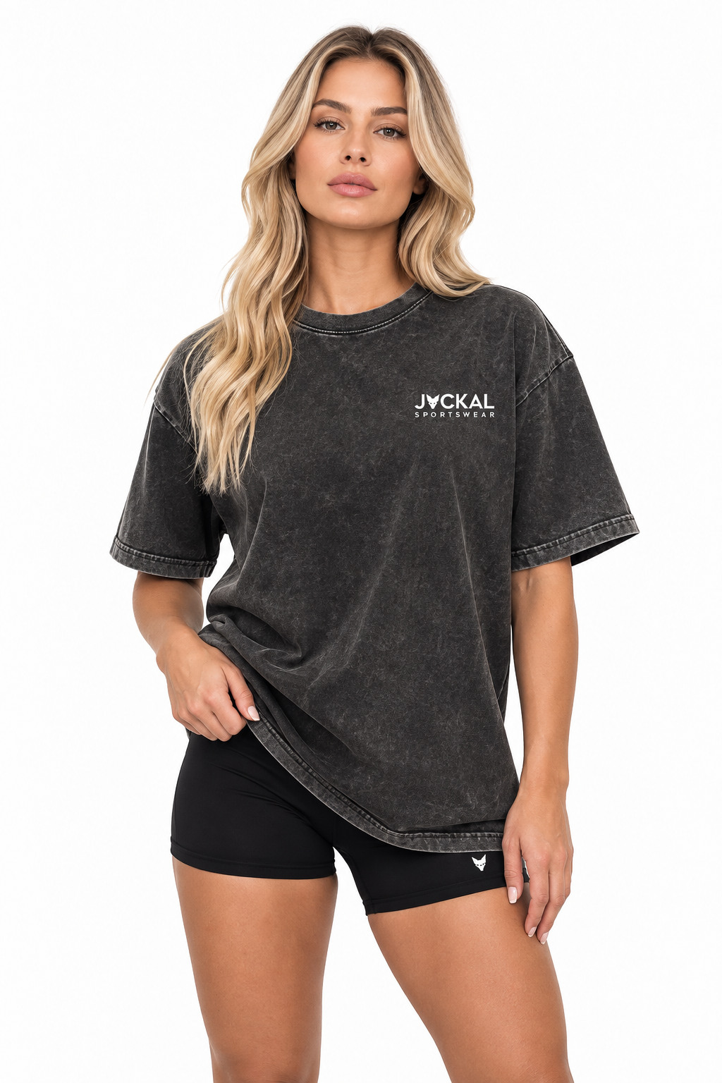 Women’s Discipline Oversized T-Shirt – Black