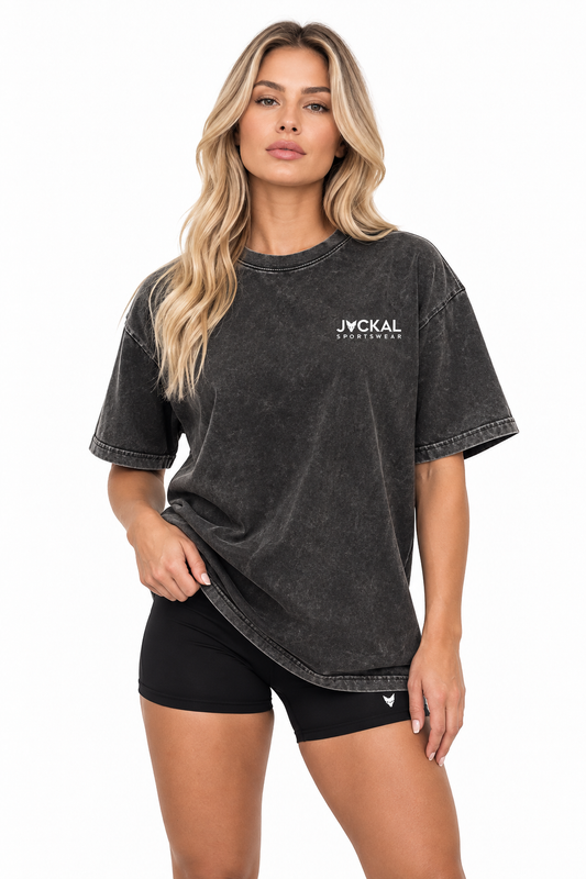 Women’s Discipline Oversized T-Shirt – Black