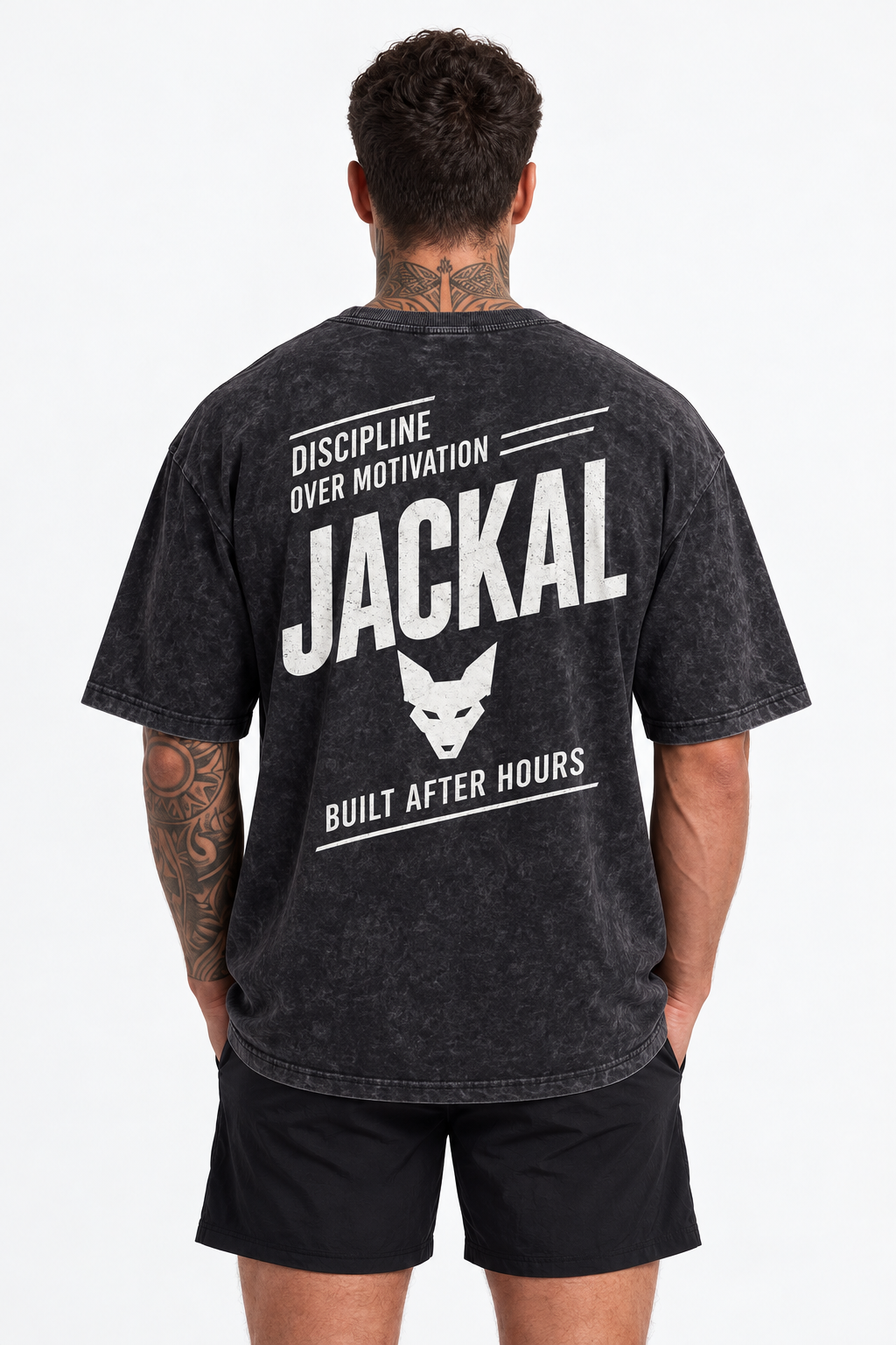 Utility Oversized T-Shirt – Black