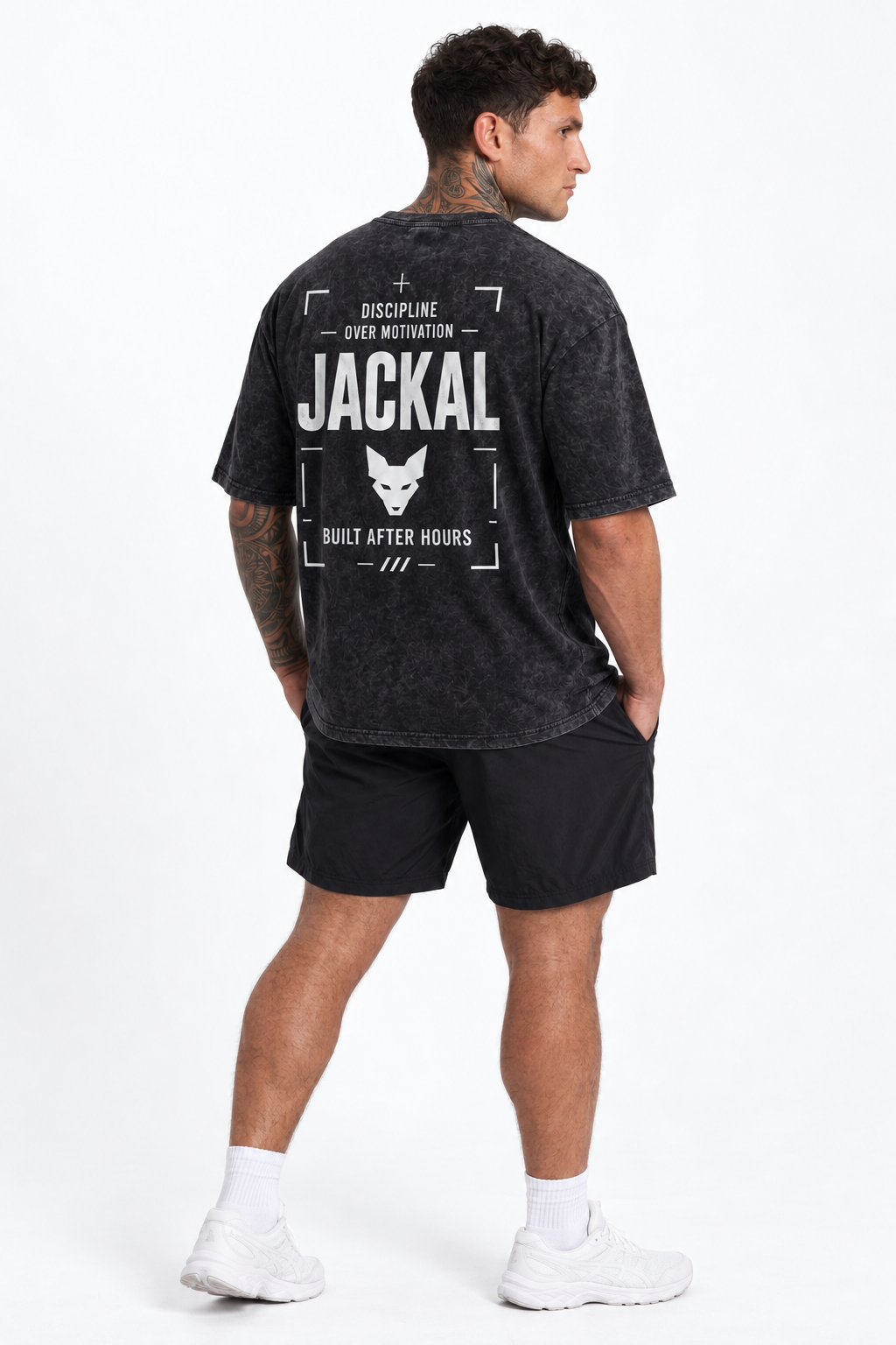 Discipline Oversized T-Shirt – Black