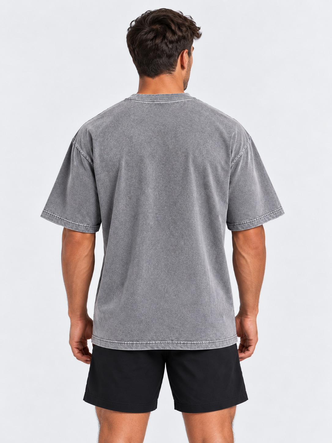Washed Oversized Grey T-Shirt