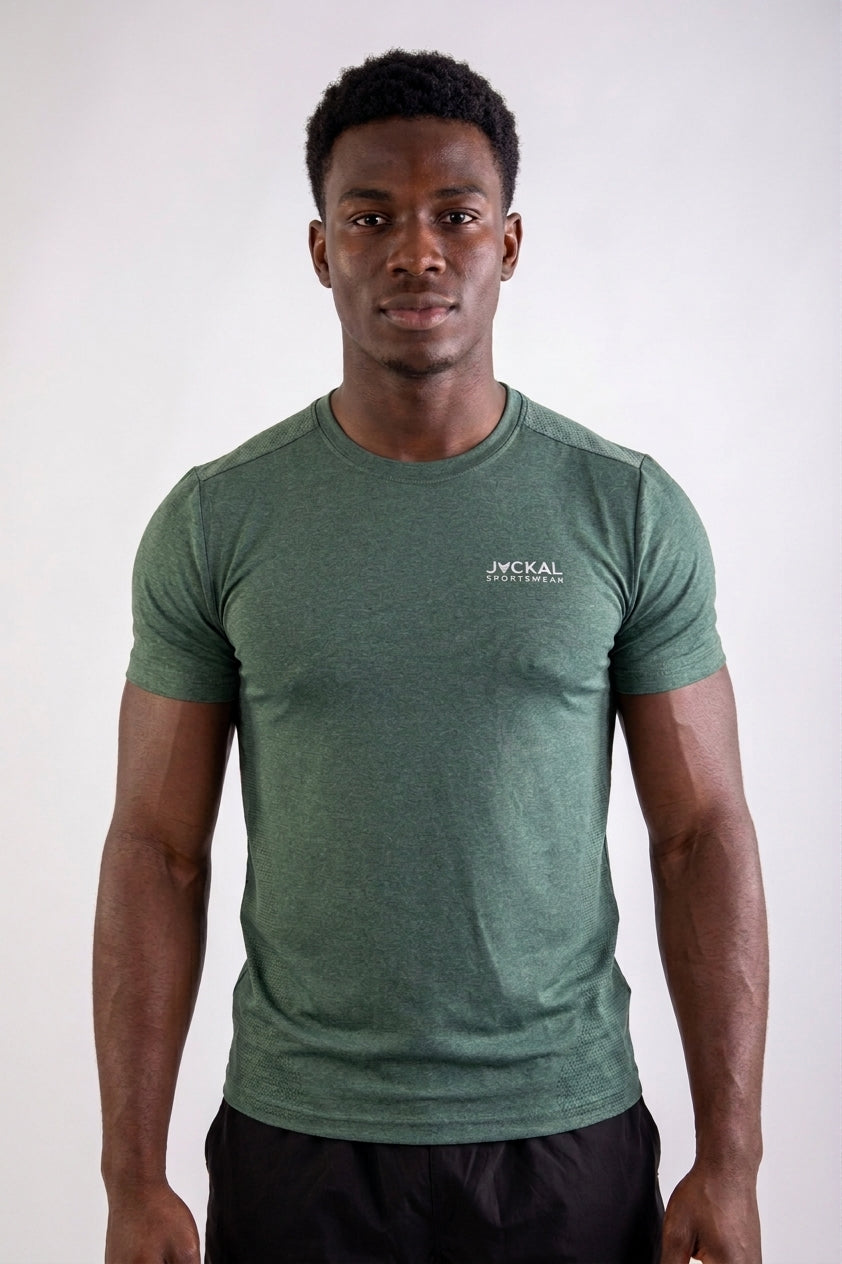 Jackal Sportswear - Green Essential Dry Fit T-Shirt