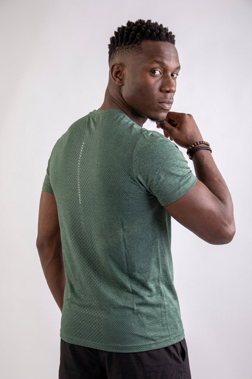 Jackal Sportswear - Green Essential Dry Fit T-Shirt