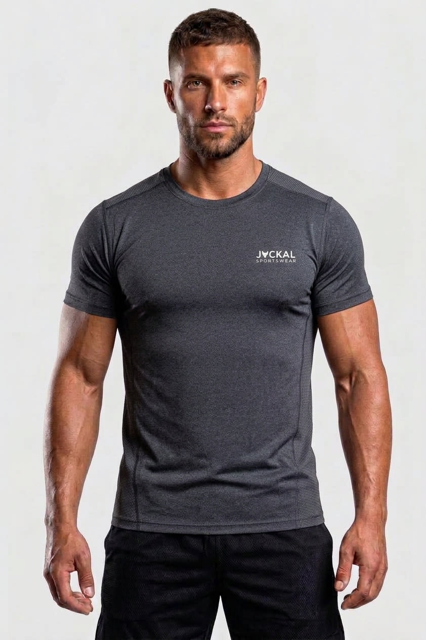 Jackal Sportswear - Black Essential Dry Fit T-Shirt