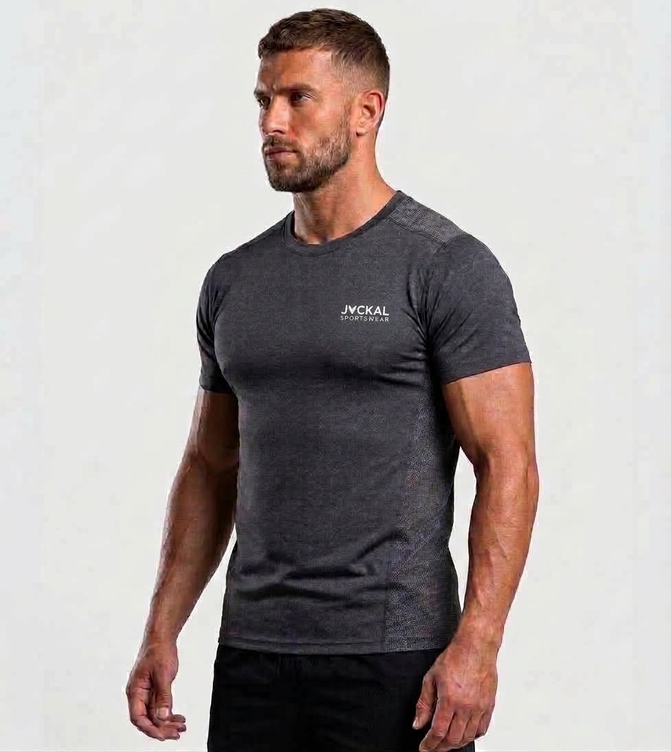 Jackal Sportswear - Black Essential Dry Fit T-Shirt