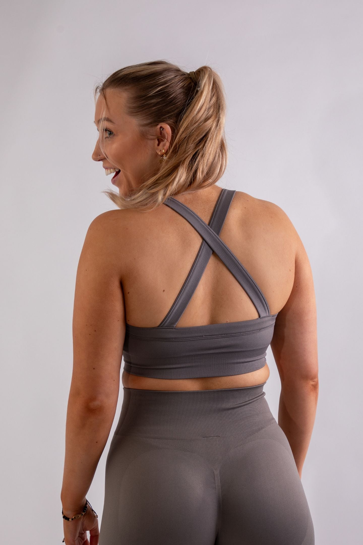 Liberty Grey Sports Bra