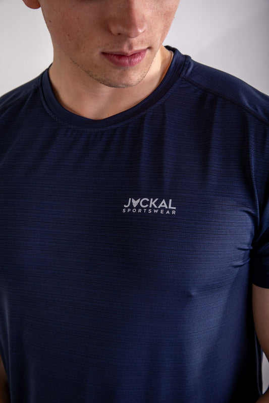Vitality Navy Dry Fit T-Shirt