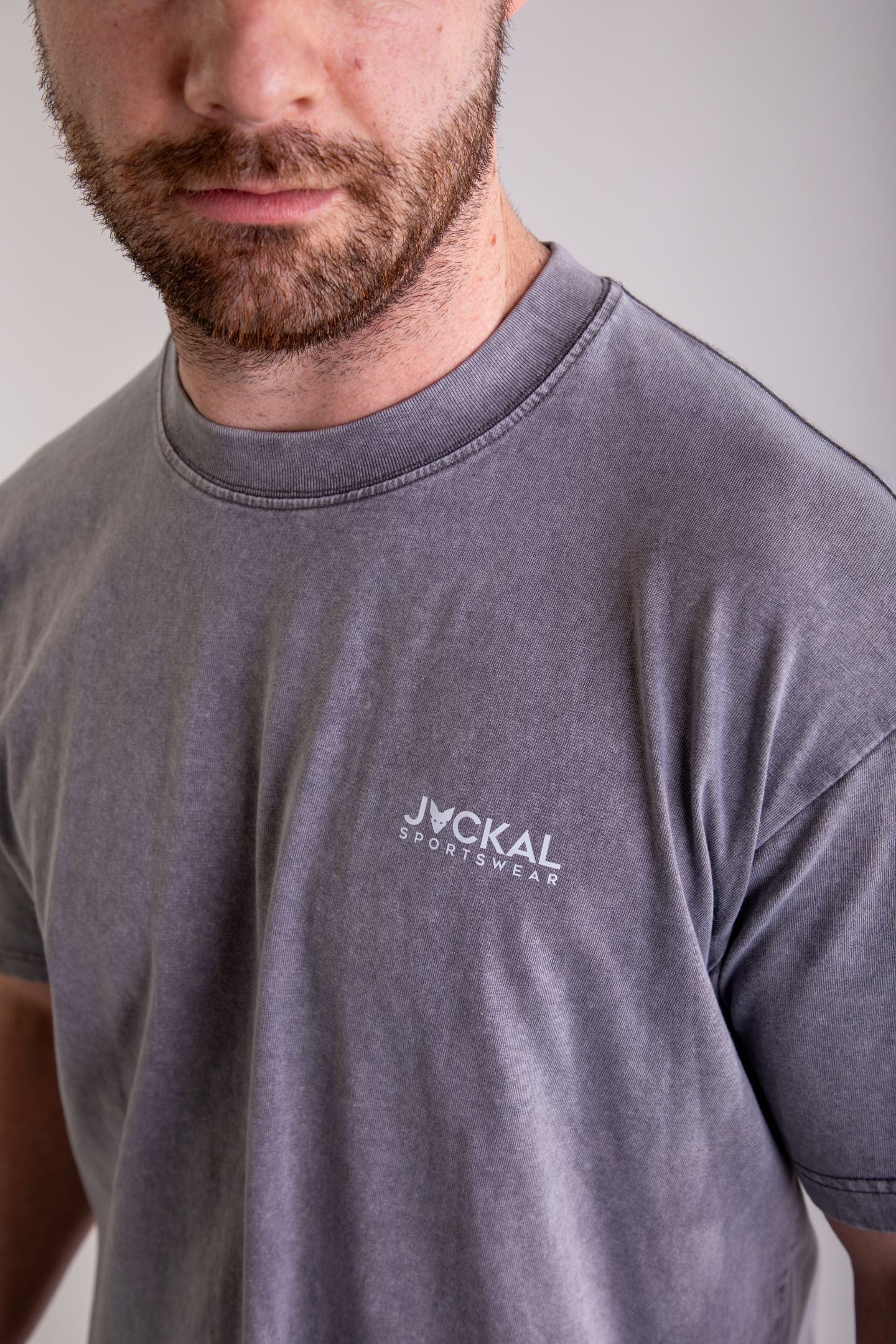 Washed Oversized Grey T-Shirt