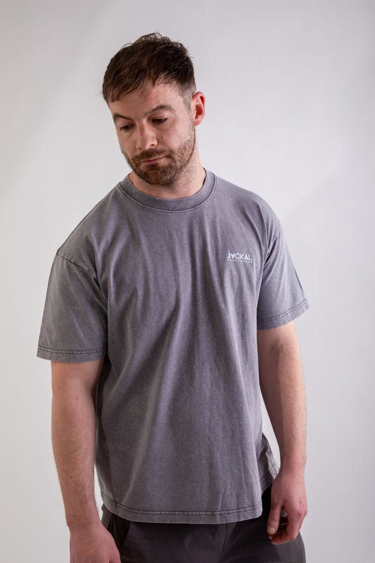 Washed Oversized Grey T-Shirt