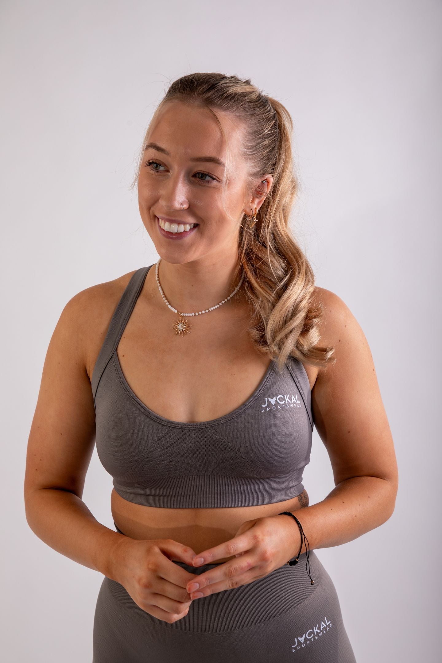 Liberty Grey Sports Bra